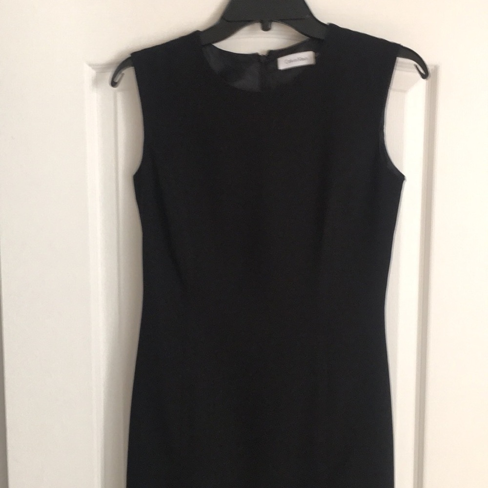 Calvin Klein lined sheath dress